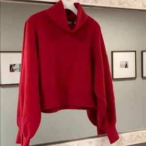 Red Equipment sweater